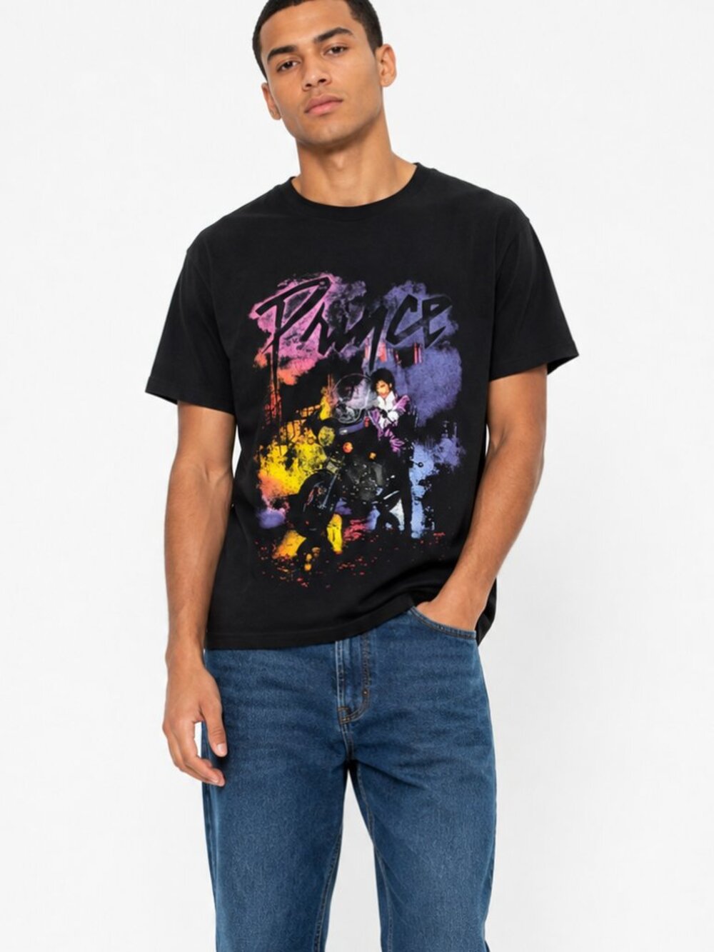 Official Prince Estate Black Graphic Tee T-Shirt Size Small